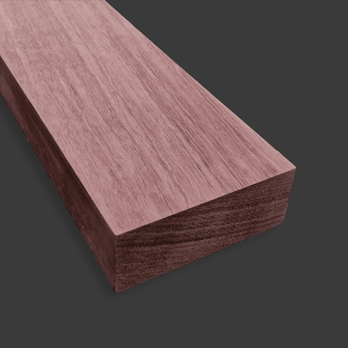 Purperhart planken - Ruw - WoodyWorks