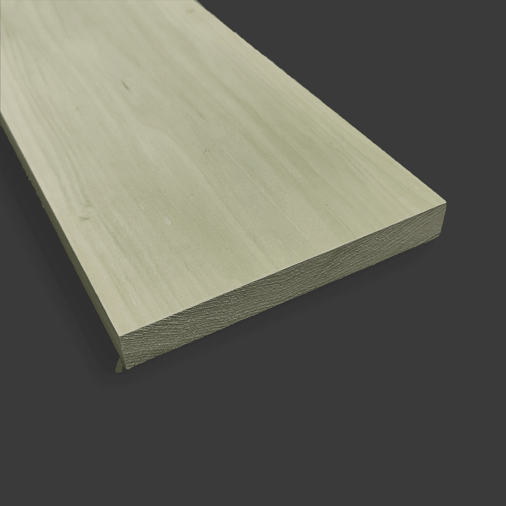 Yellow Poplar (Tulpenboomhout) - Geschaafd - WoodyWorks